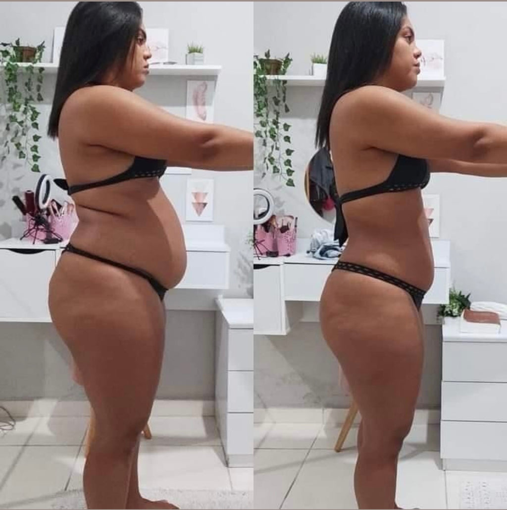 Steel bone latex waist trainer belly slimming